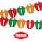 Beistle; Beistle 12ft. Red, Orange & Green Chili Pepper Tissue Garland Pack, 2ct.; Category:Party Decorations; Image:4